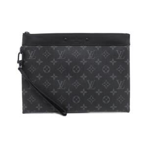 Louis Vuitton Monogram Eclipse Pochette To Go M81569 Handbag